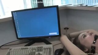 BDSM Slave Used As Human Mousepad - Brutal Bondage!