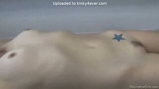 BDSM Slut Turned Into Human Mousepad Furniture!