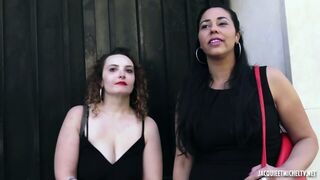 Nawel & Camille Use Dude as Hardcore Fuck Toy!